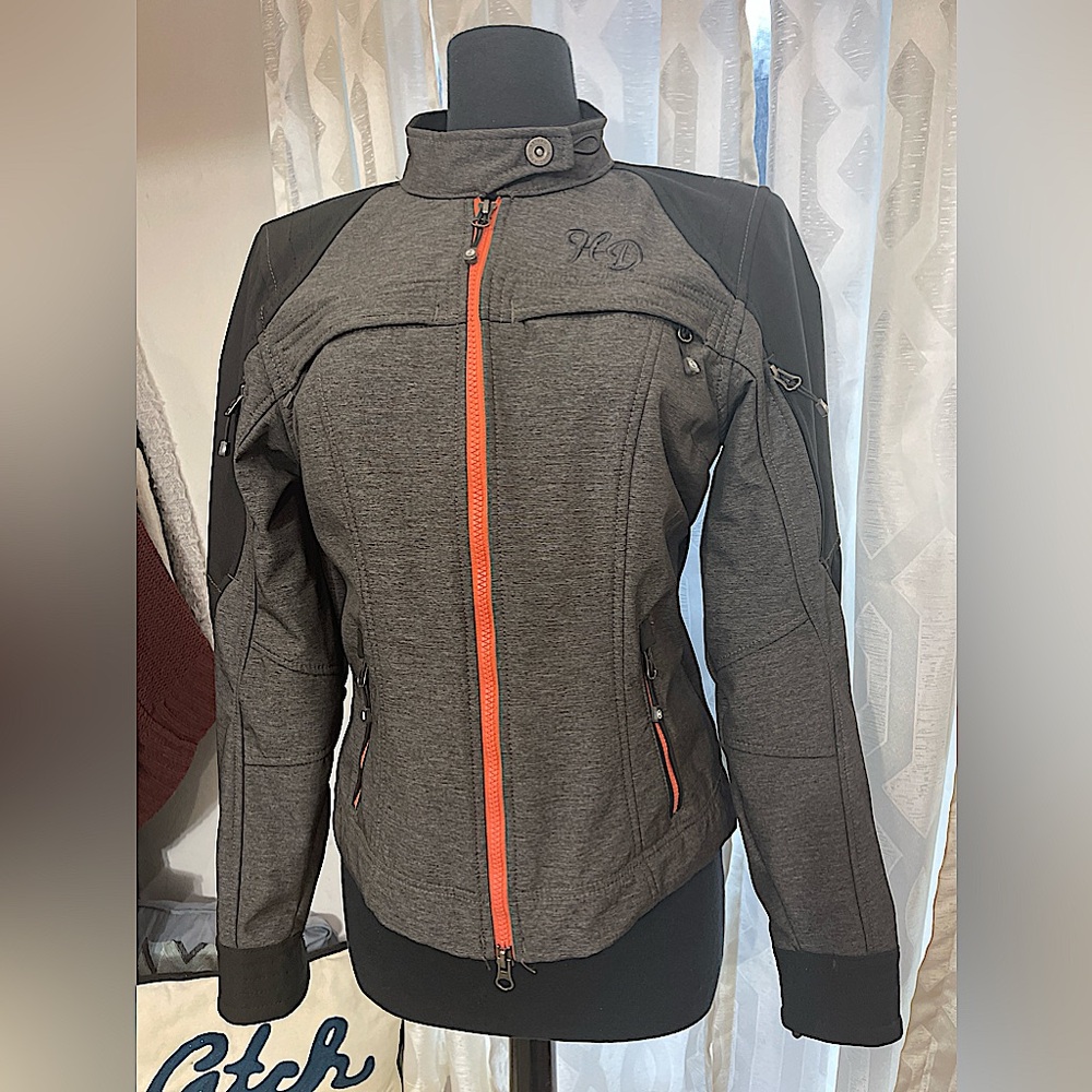 H-D new horizon windproof woman’s biker jacket!